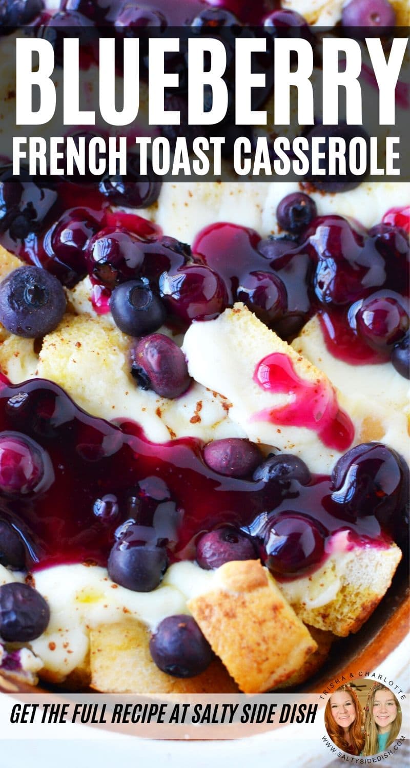 Blueberry French Toast Casserole with cream cheese and fresh homemade blueberry sauce - can be prepped ahead overnight #breakfastcasserole #frenchtoastcasserole #casserole #breakfast #recipes #blueberries Blueberry French Toast Casserole with cream cheese and fresh homemade blueberry sauce - can be prepped ahead overnight #breakfastcasserole #frenchtoastcasserole #casserole #breakfast #recipes #blueberries