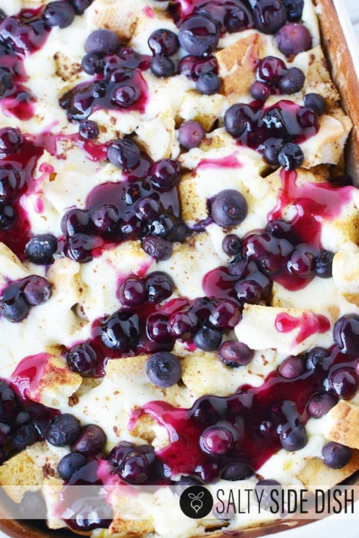 Blueberry French Toast Casserole