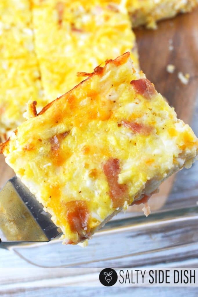 Amish Breakfast Casserole Recipe with SUPER Cheesy Hash Browns