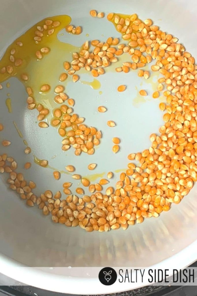Pressure Cooker Popcorn (Ninja Foodi) Salty Side Dish