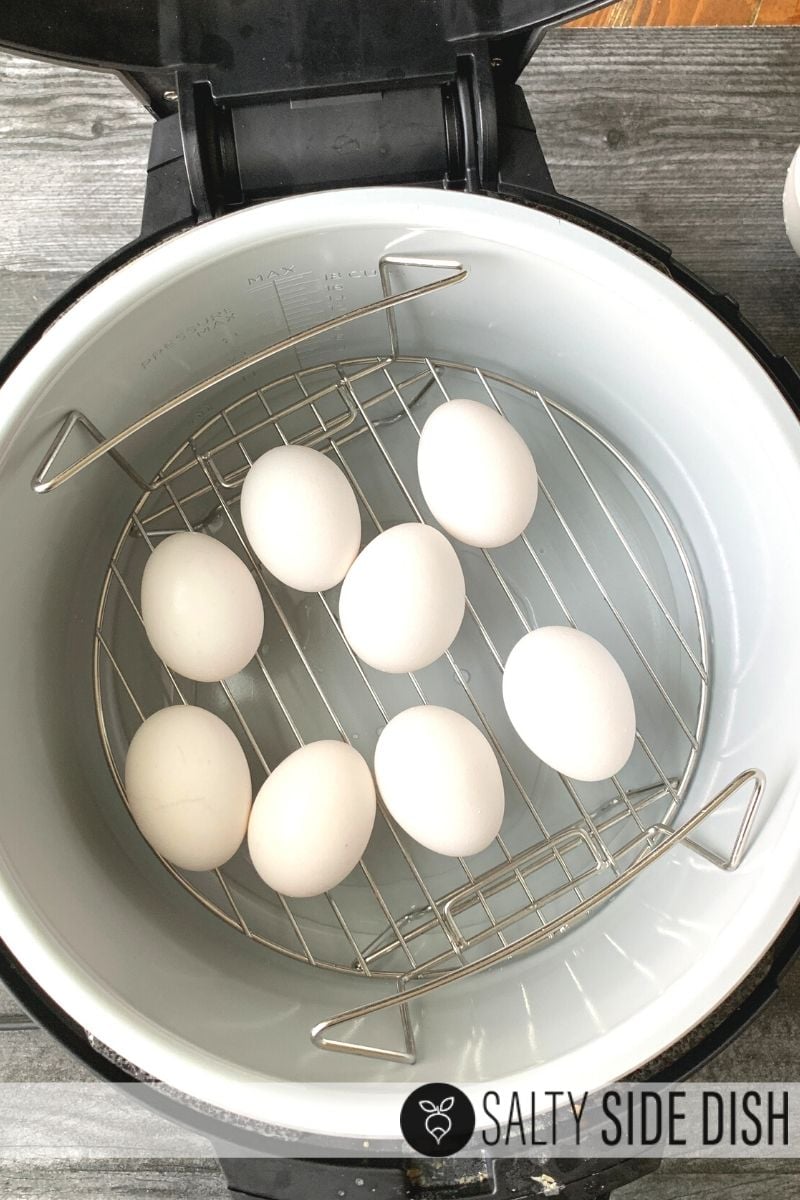 Hard Boiled Eggs (Ninja Foodi) - Boots & Hooves Homestead