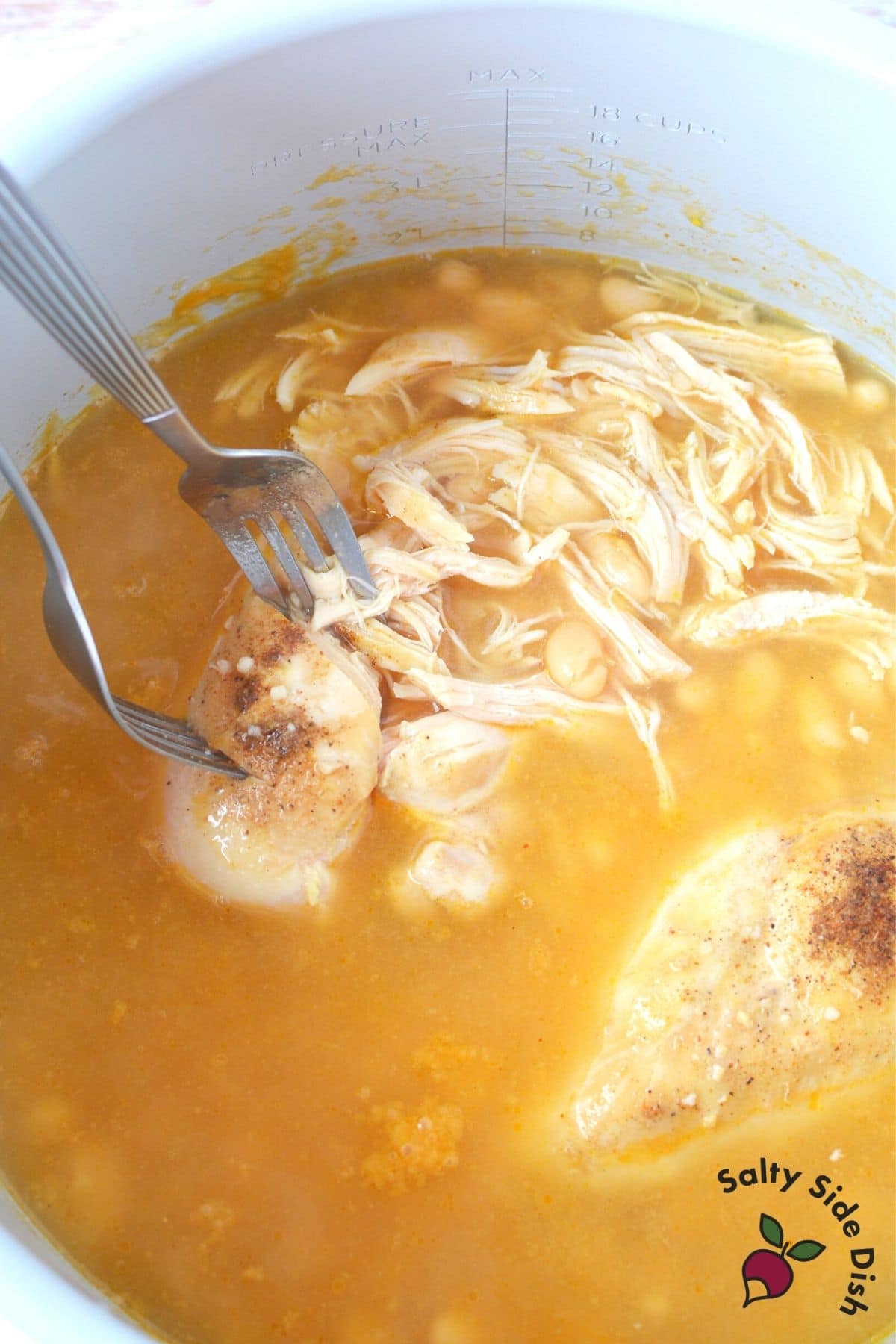shredding chicken in ninja foodi