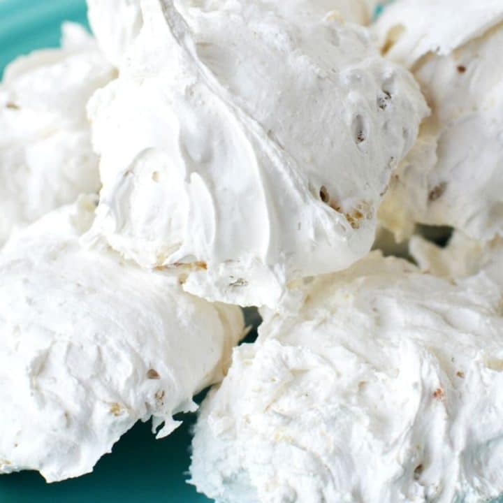 Light and Fluffy Divinity Candy