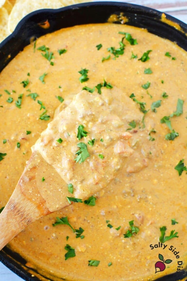 Chili Cheese Dip with Cream Cheese {No Velveeta} Salty Side Dish
