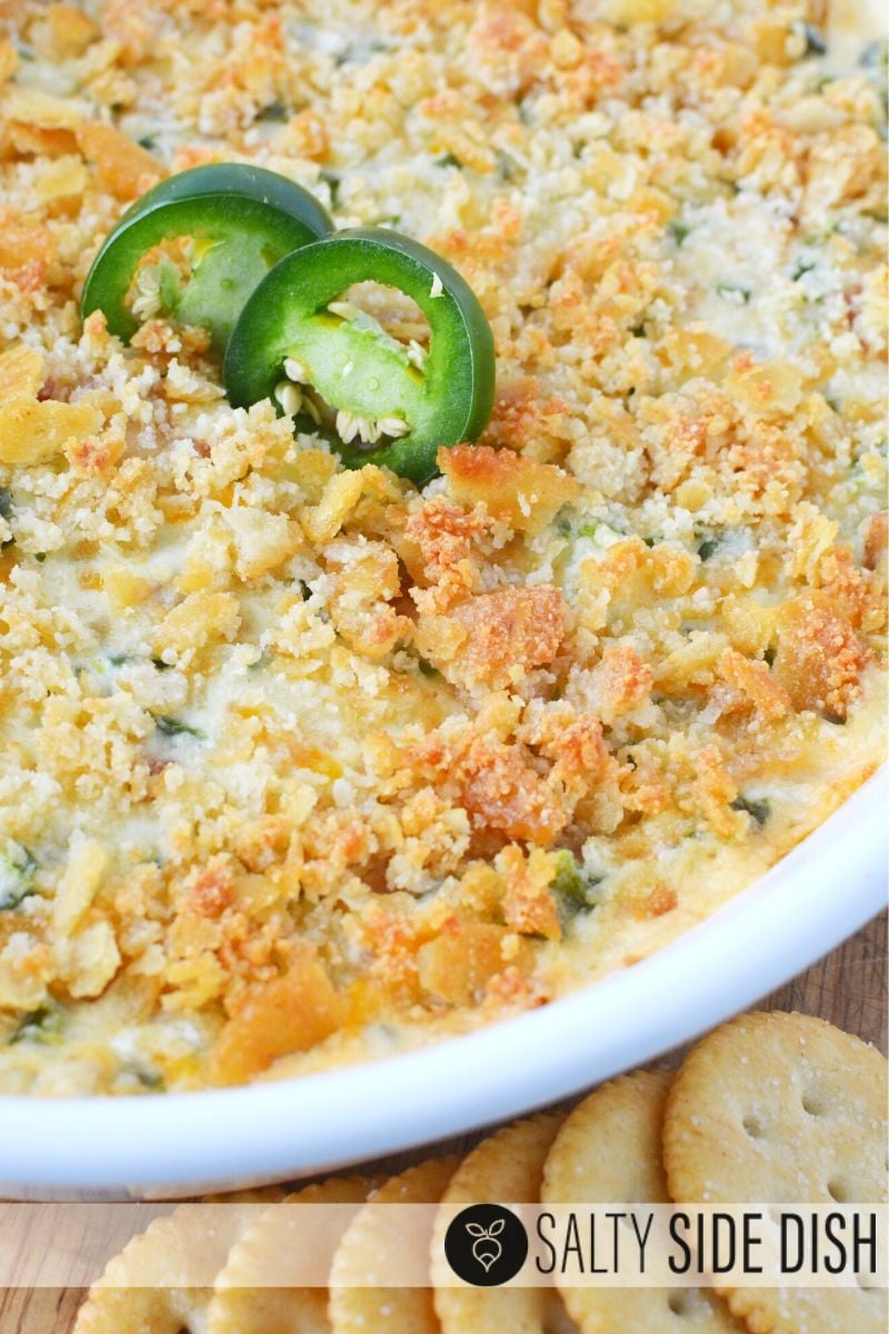 Loaded Jalapeno Popper Dip with Bacon & Panko Easy Side Dish Recipes