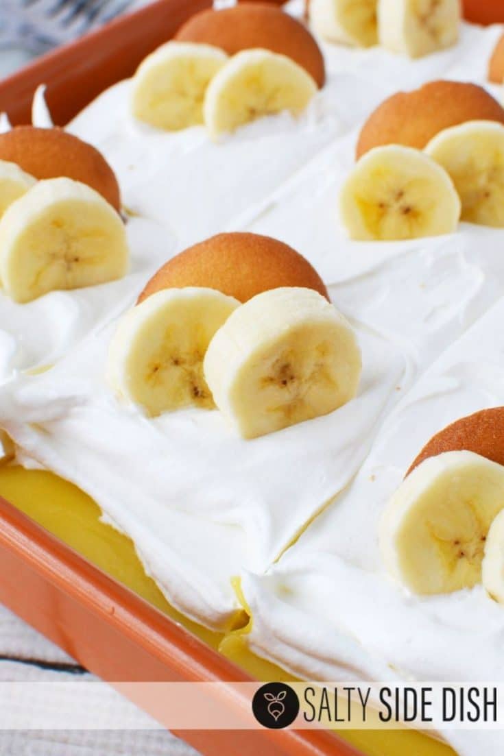 Banana Pudding Poke Cake