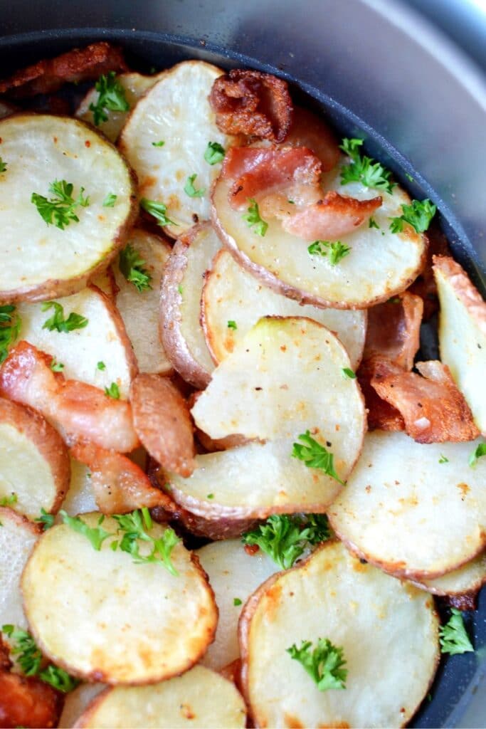 Ninja Foodi Roasted Potatoes & Bacon AIR FRYER