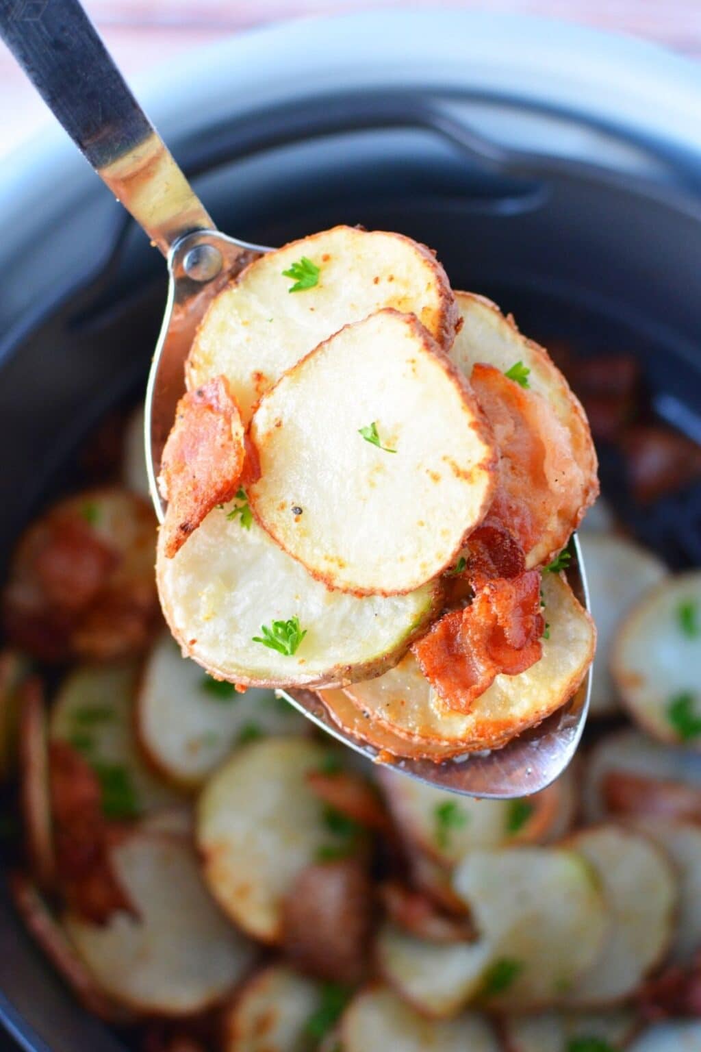 Ninja Foodi Roasted Potatoes & Bacon AIR FRYER