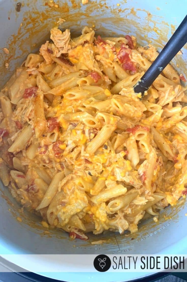 Pressure Cooker Ultimate Chicken Pasta with Rotel