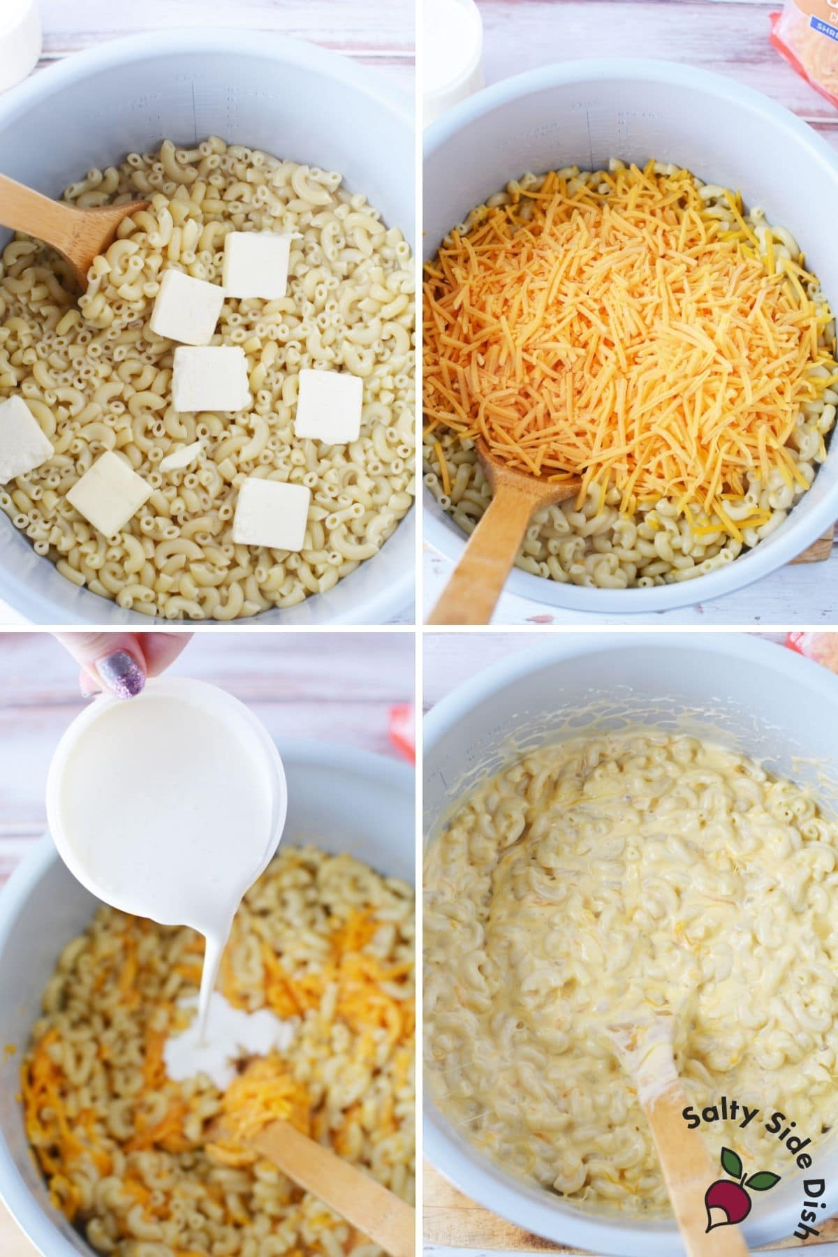 Ninja Foodi Macaroni And Cheese With Air Fryer Top | Salty Side Dish