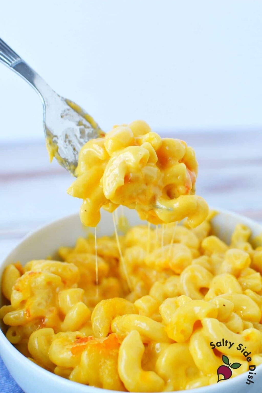 Ninja Foodi Macaroni and Cheese with Air Fryer Top Salty Side Dish