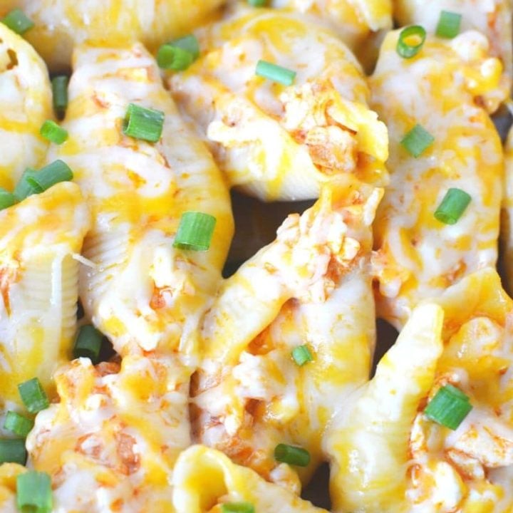 Buffalo Chicken Stuffed Shells Recipe