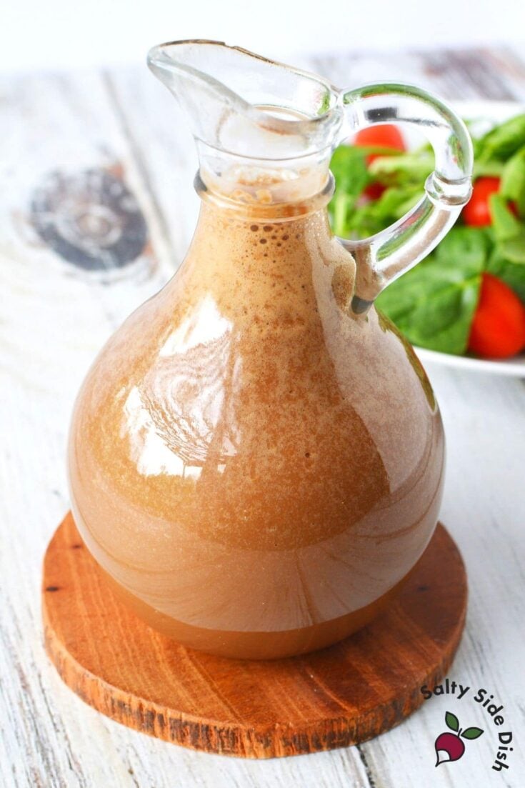 Honey Balsamic Dressing in 10 Minutes Salty Side Dish