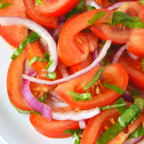 marinated tomato salad