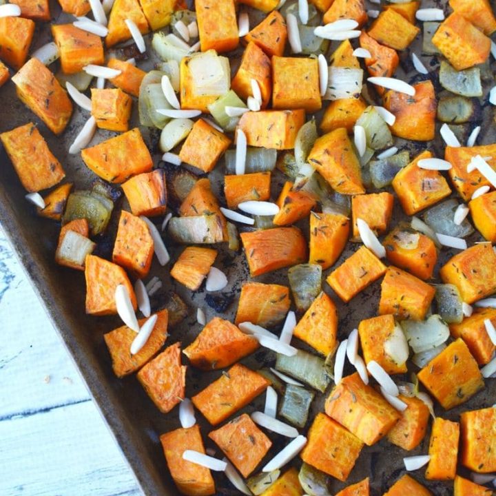Roasted Sweet Potatoes and Onions Recipe