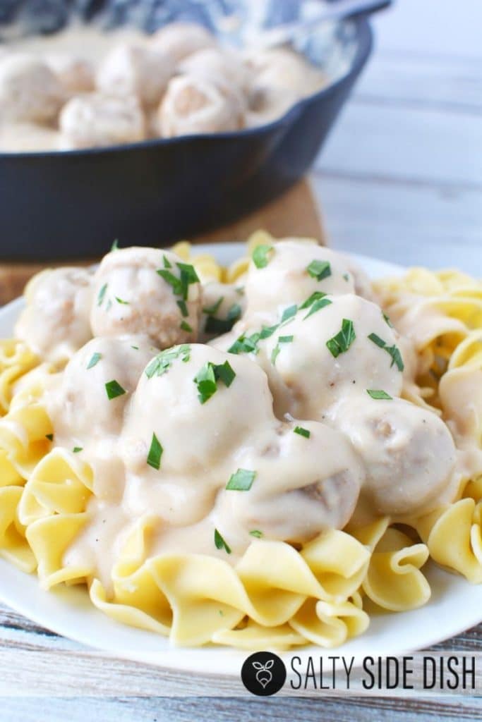 Swedish Meatballs with Frozen Meatballs Easy Swedish Sauce