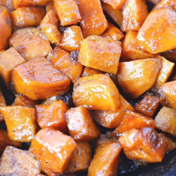 Candied Sweet Potatoes with Brown Sugar Butter
