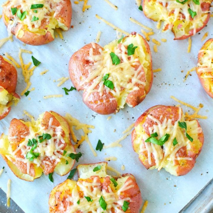Smashed Red Potatoes