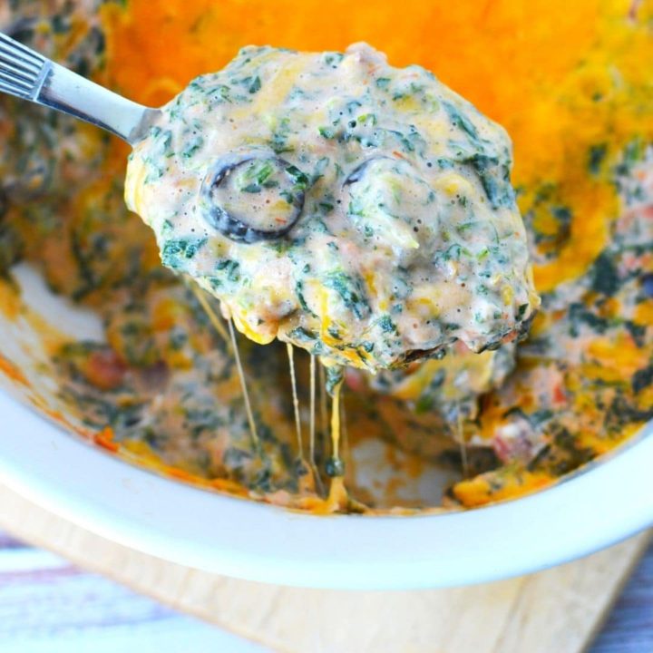 Cheesy Mexican Spinach Dip