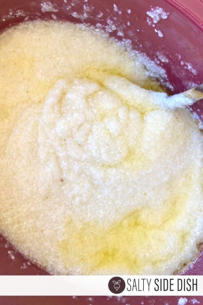 Crock Pot Grits {Slow Cooker Southern Grits} Salty Side Dish