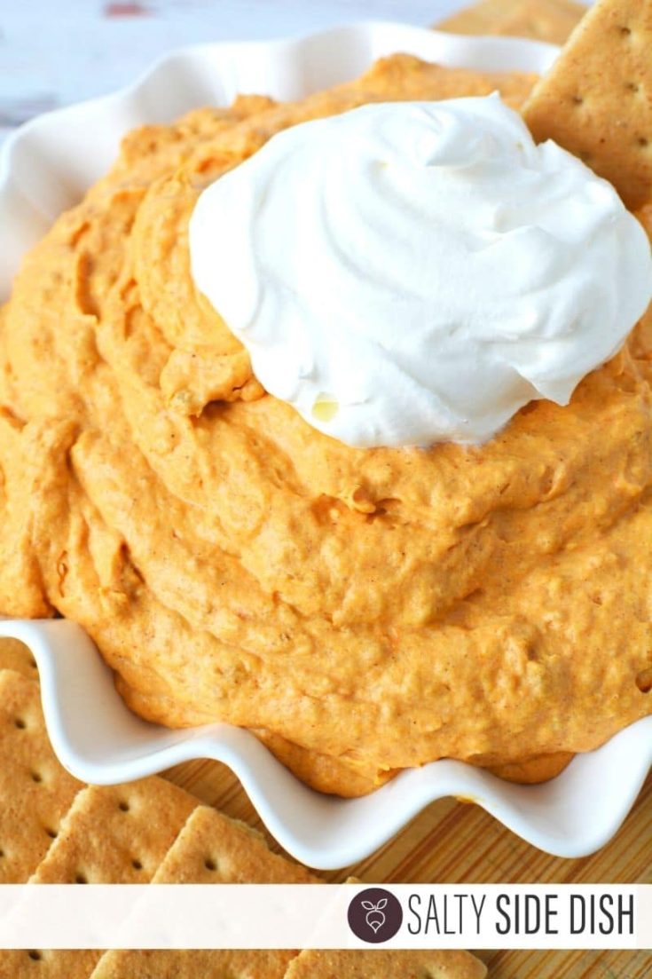 Pumpkin Fluff Recipe with Cool Whip Salty Side Dish