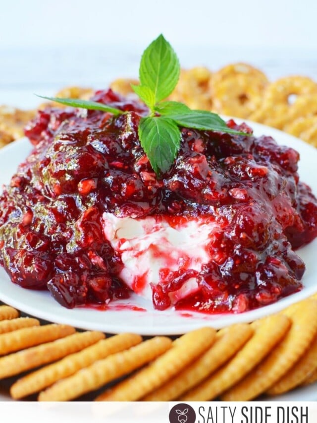 Cranberry Dip For Thanksgiving!! Salty Side Dish Recipes