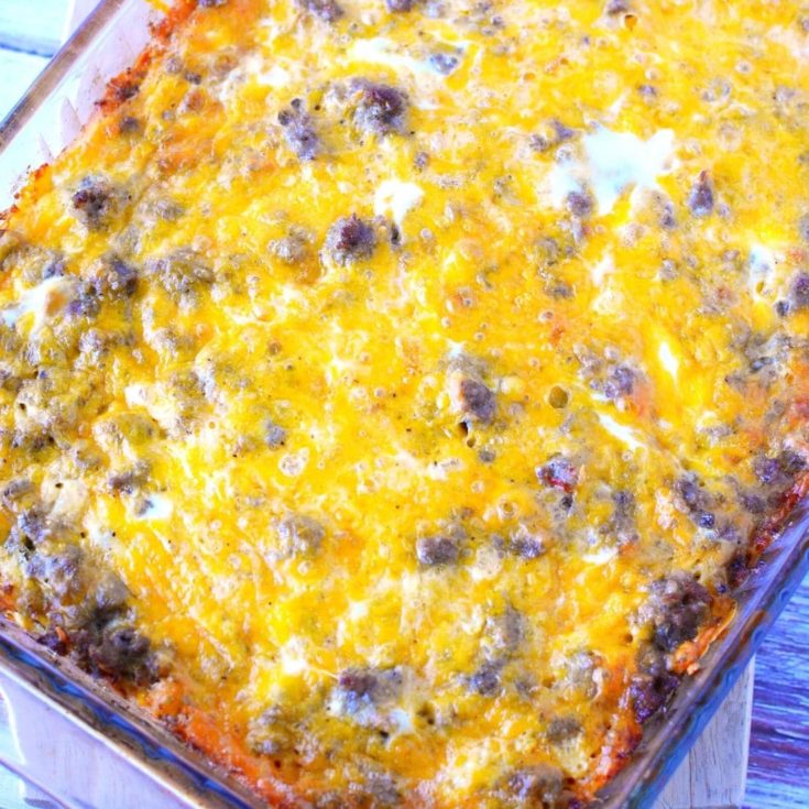 Tater Tot Breakfast Casserole
