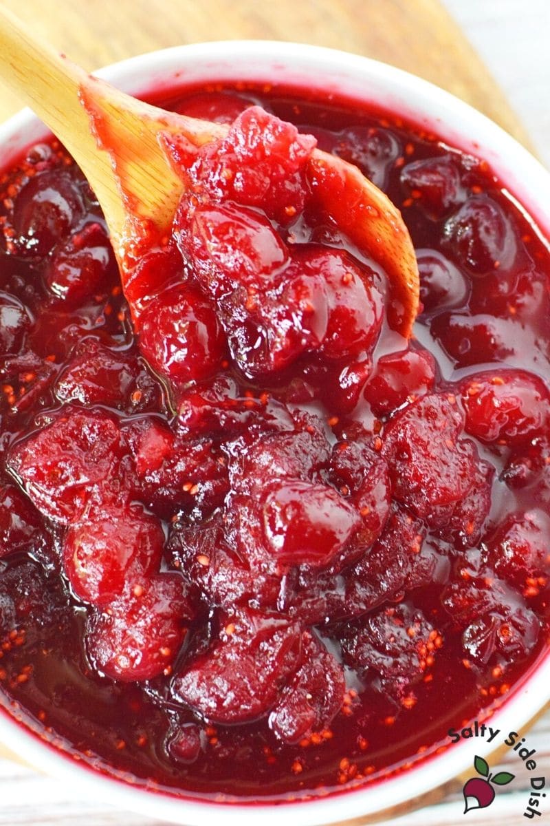 Indulgent Cranberry Sauce with Orange Juice, Side Dish!