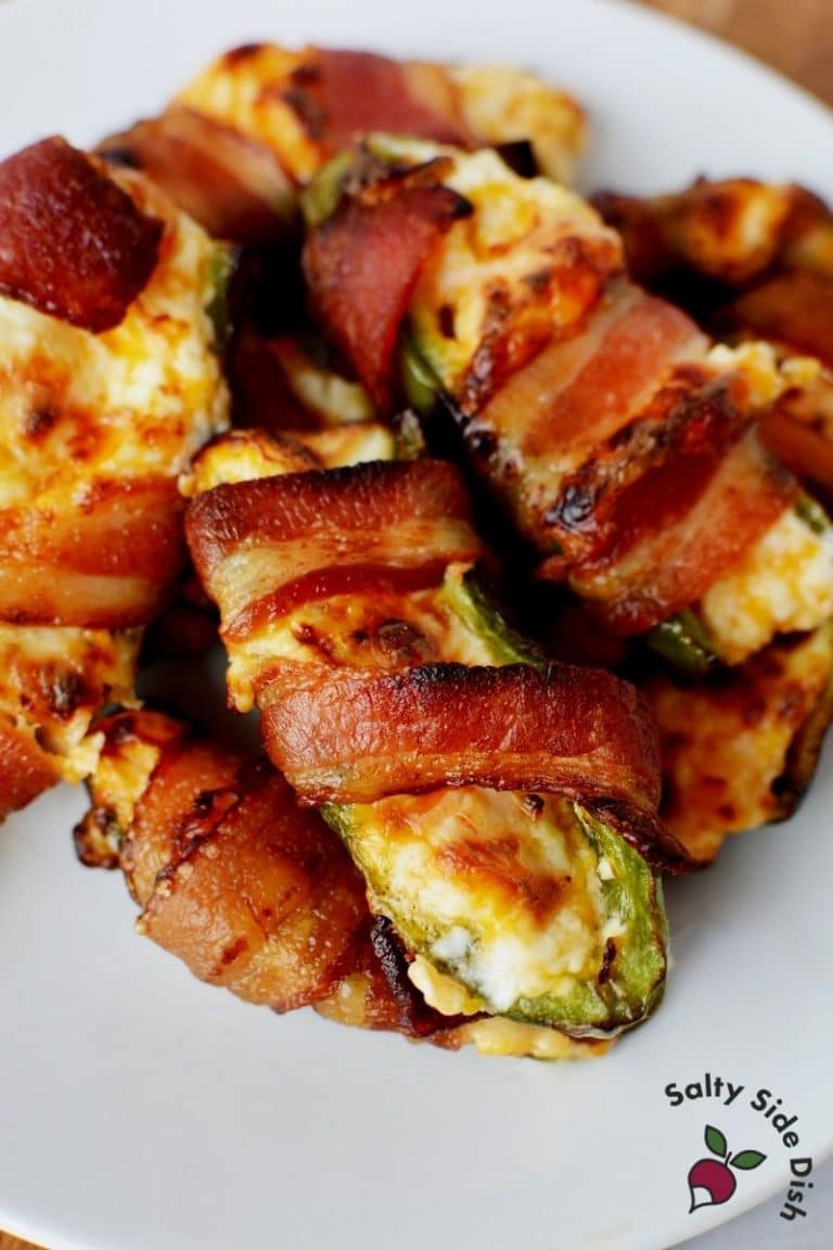 Ninja Foodi Bacon Wrapped Jalapenos Salty Side Dish
