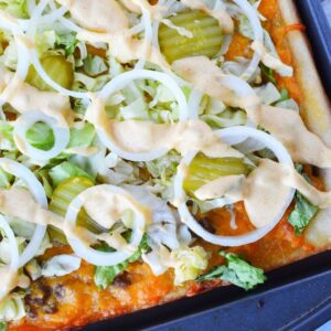 big mac pizza recipe