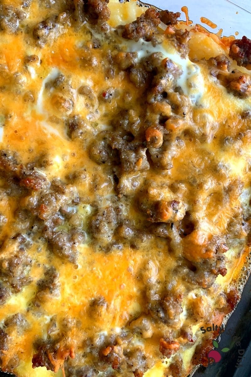 sausage breakfast casserole great for thanksgiving mornings