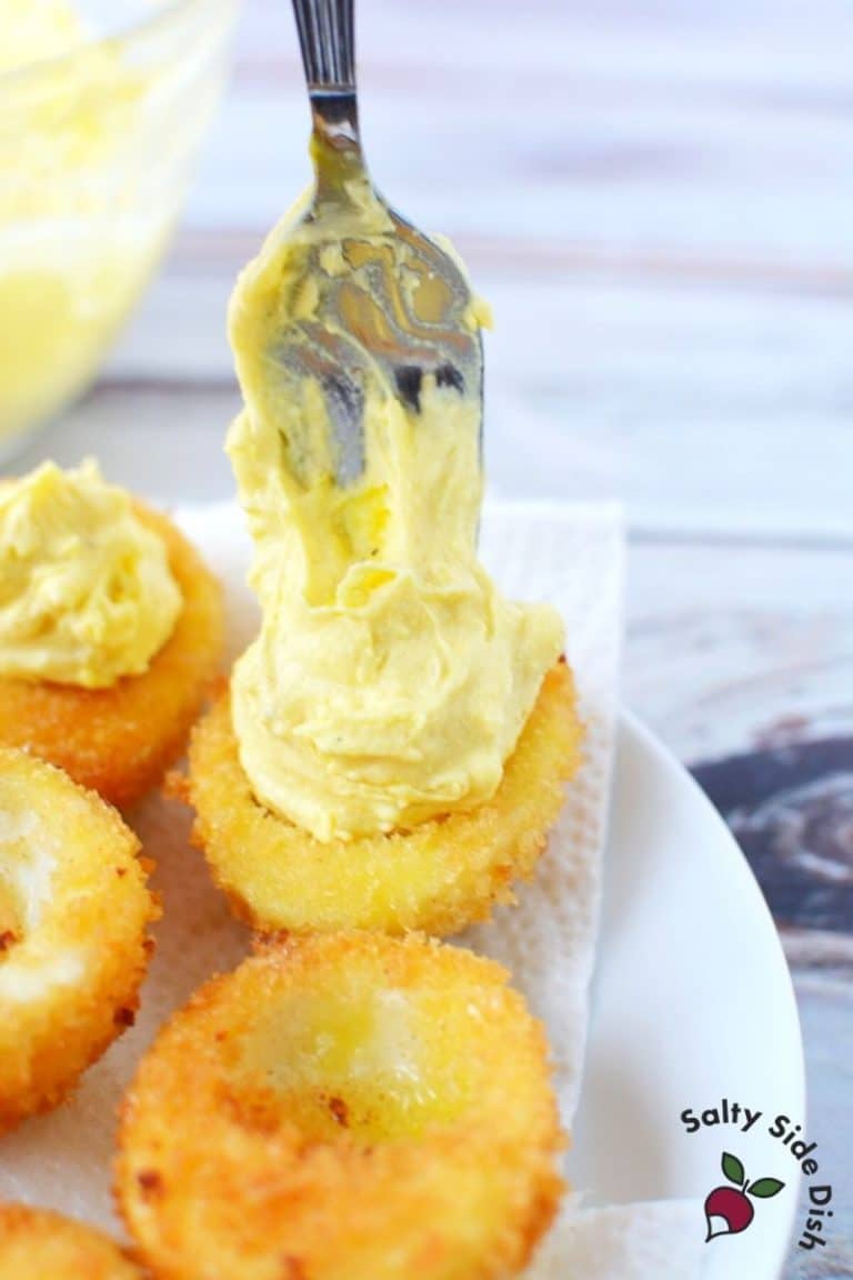 Deep Fried Deviled Eggs { Panko Crumbs} Salty Side Dish