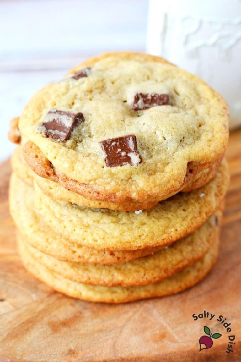 Brown Sugar Only Chocolate Chip Cookies Salty Side Dish
