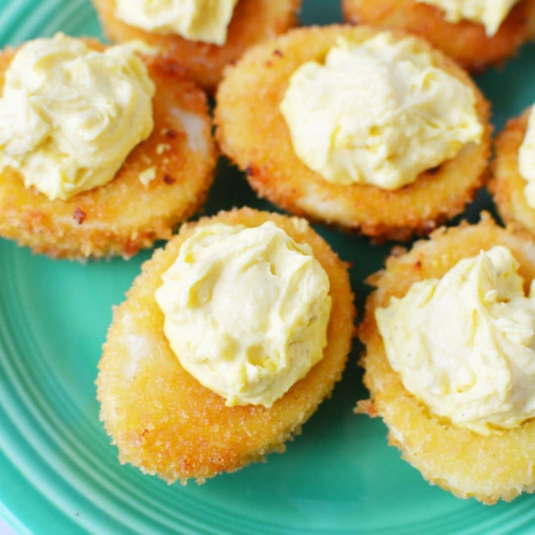 Deep Fried Deviled Eggs { Panko Crumbs} Easy Side Dish Recipes