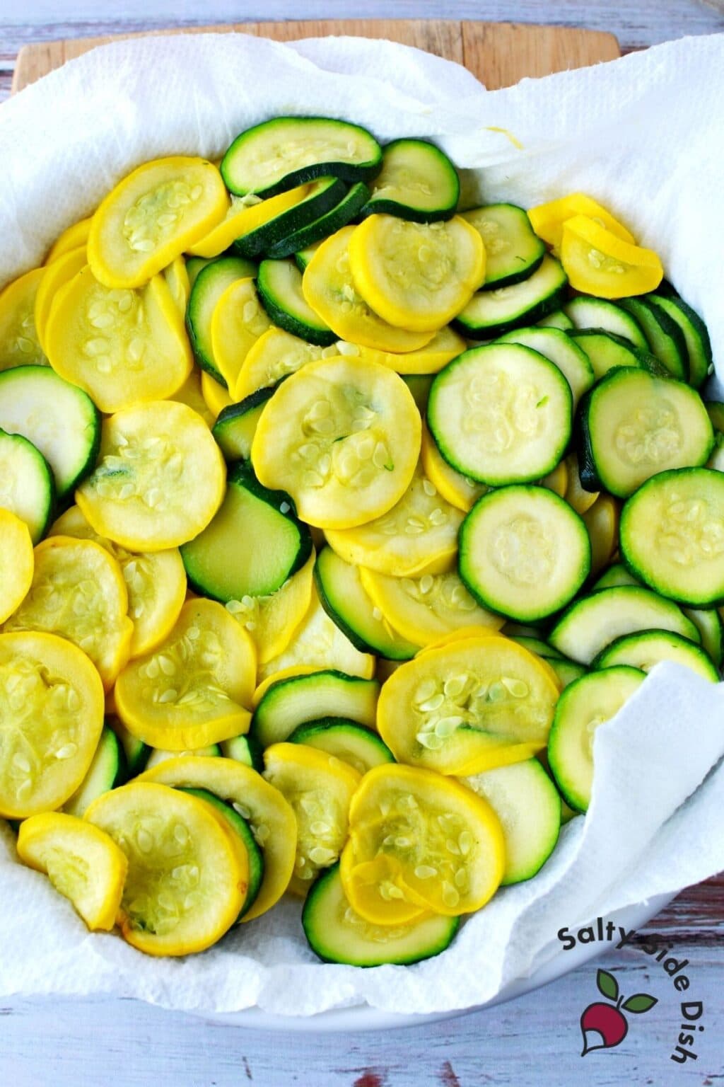 Summer Squash Casserole with Panko Crumb Topping Salty Side Dish