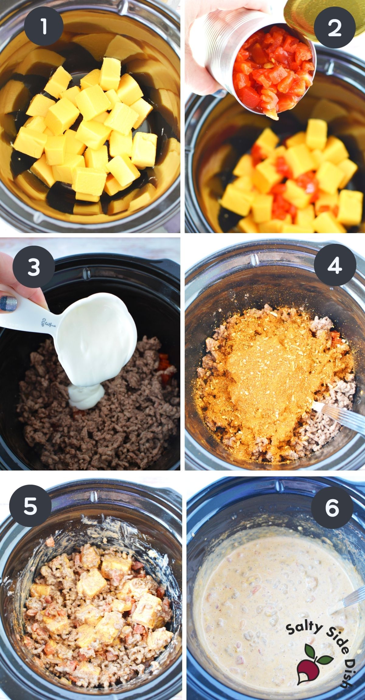 Best Velveeta Cheeseburger Dip Recipe You'll Ever Taste! Salty Side Dish