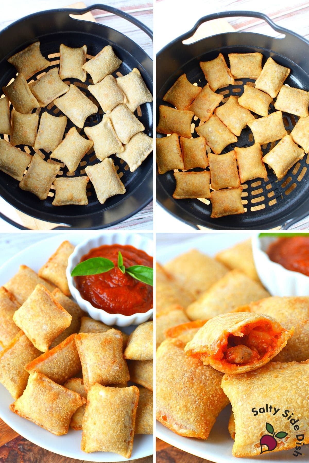 Frozen Pizza Rolls in Air Fryer (Time, Temp) Salty Side Dish