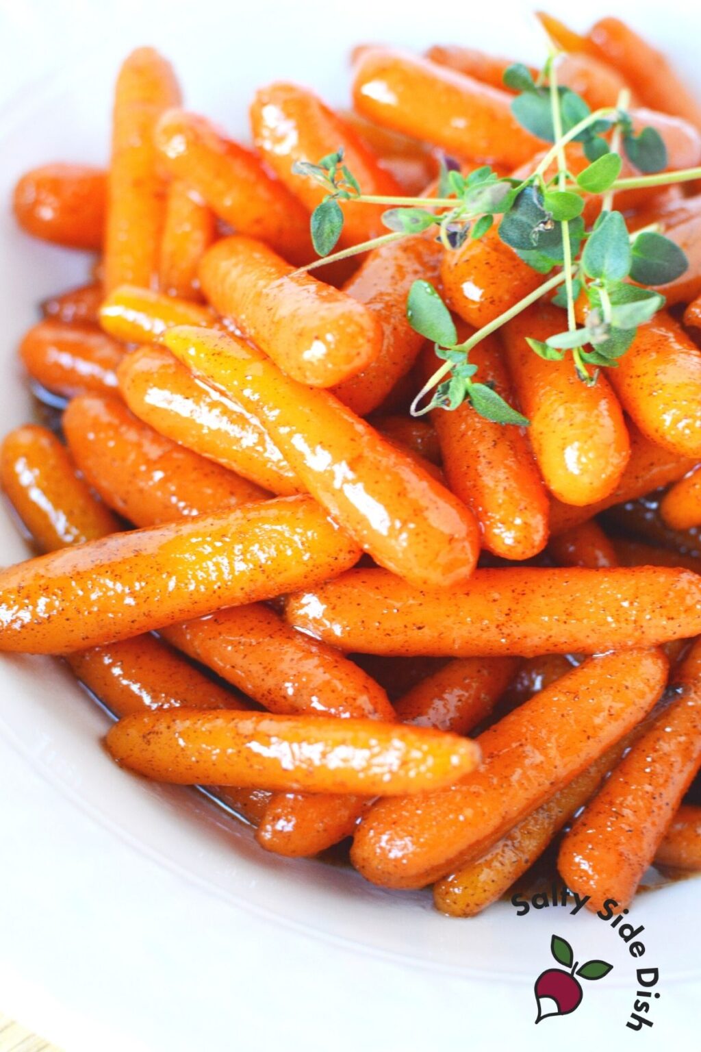 Brown Sugar Cinnamon Carrots (Slow Cooked) Salty Side Dish