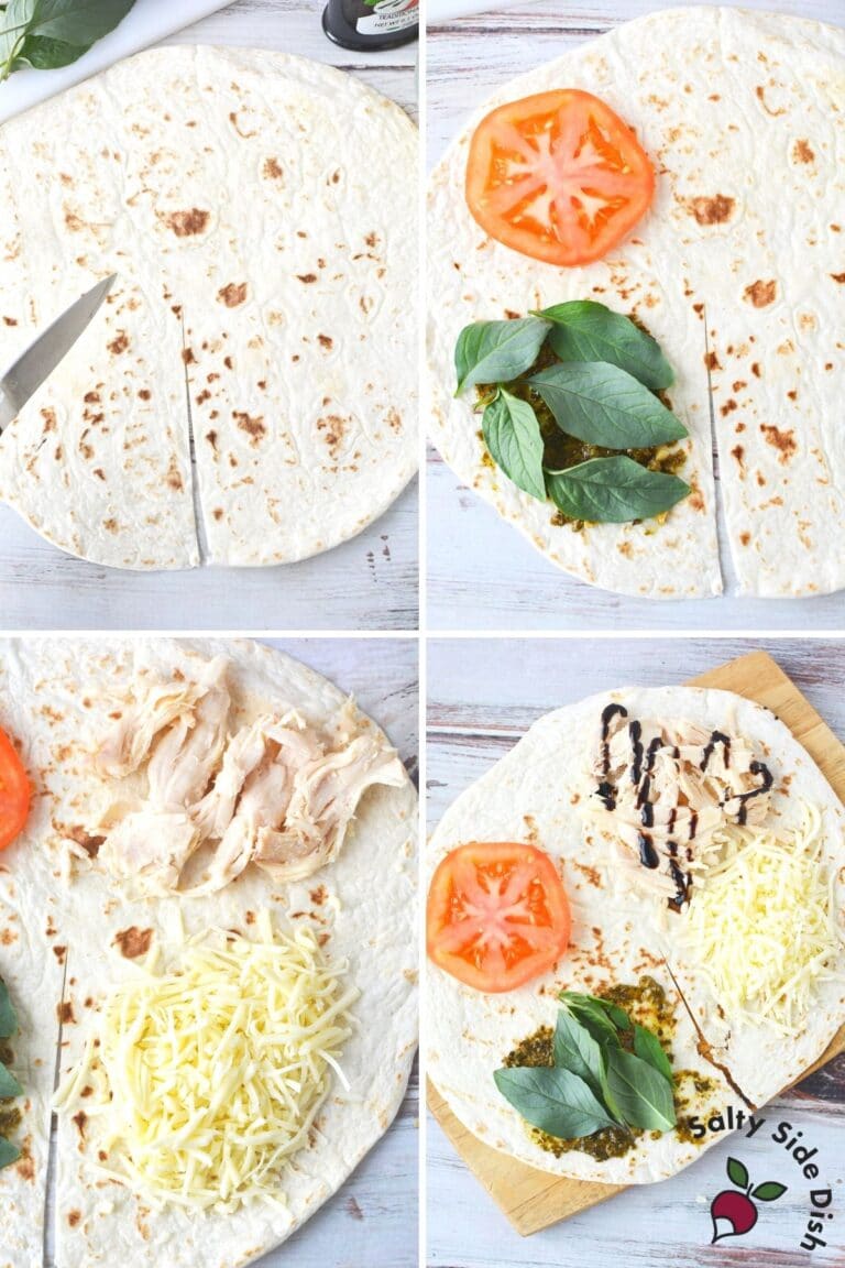 TikTok Tortilla Wrap Trend Hack {Viral Folding Technique} Salty Side Dish