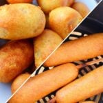 corn dogs made in ninja foodi air fryer