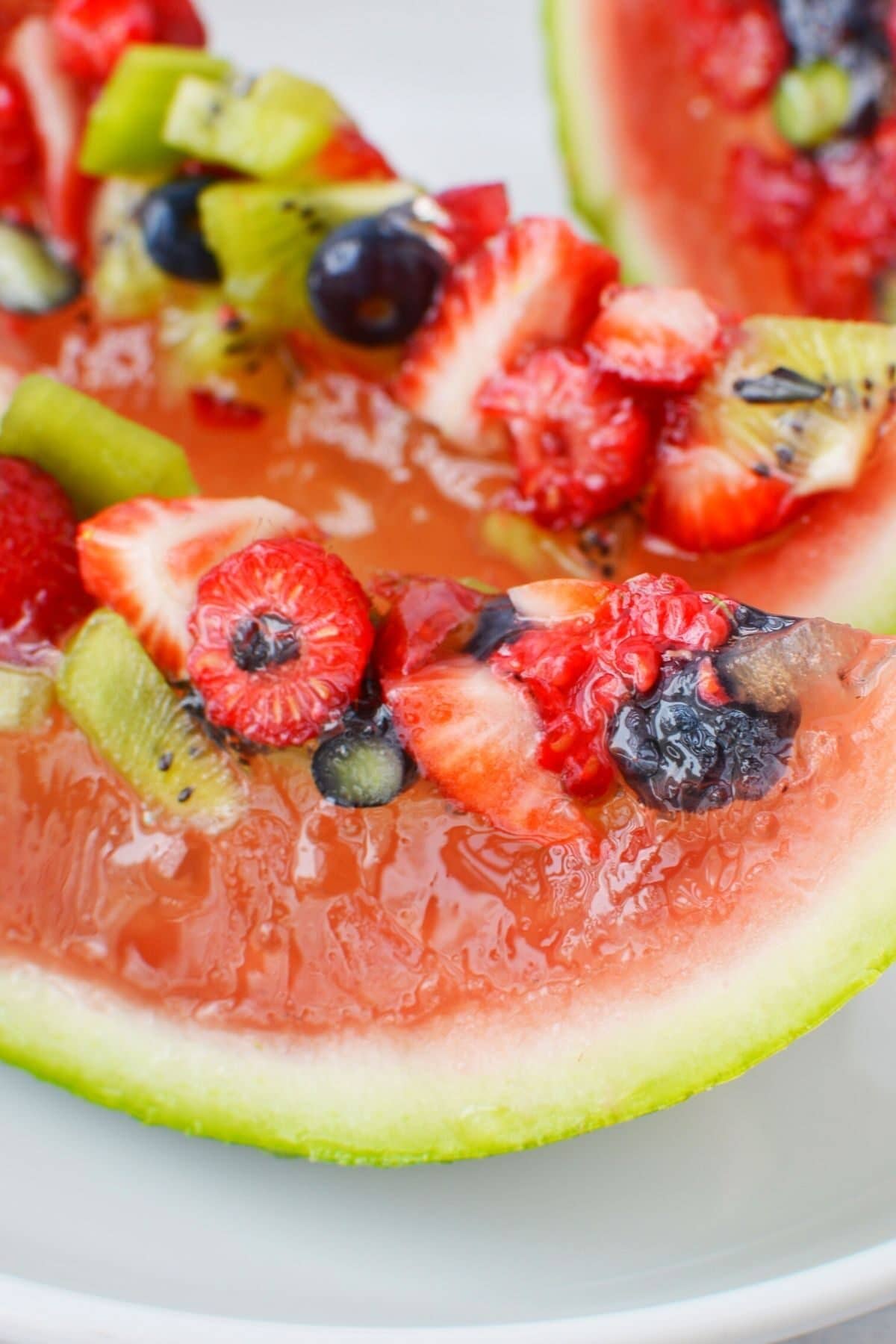 watermelon and gelatin