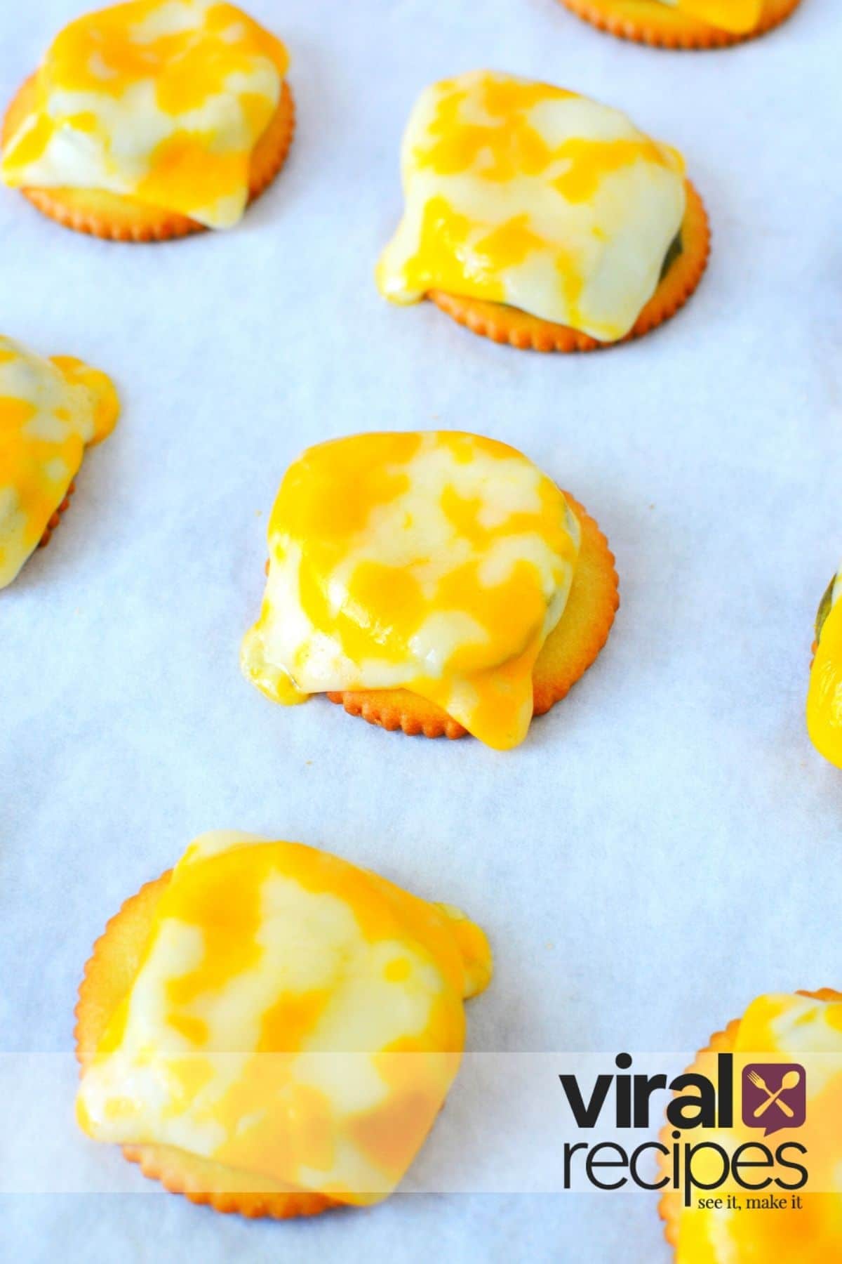 pickle cookies on a sheet pan from tiktok