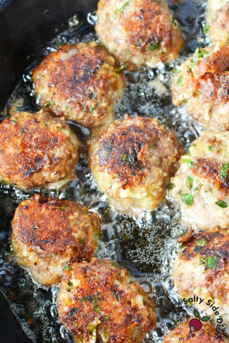 Old Fashioned Italian Meatballs Salty Side Dish