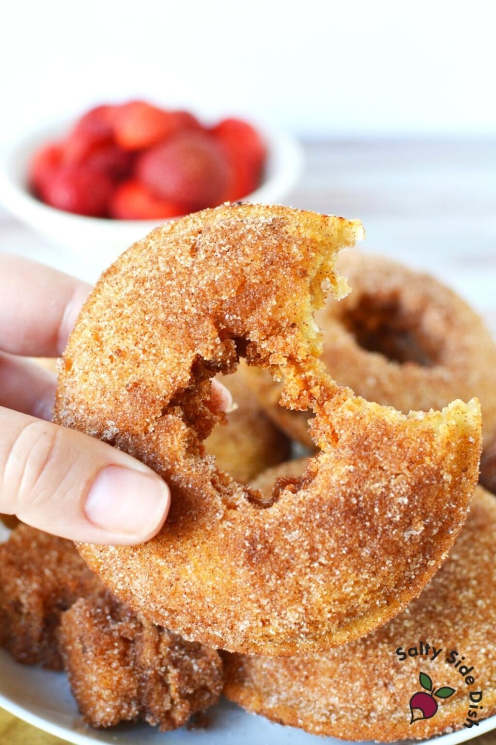 Fried UNCRUSTABLES with Cinnamon Sugar Salty Side Dish