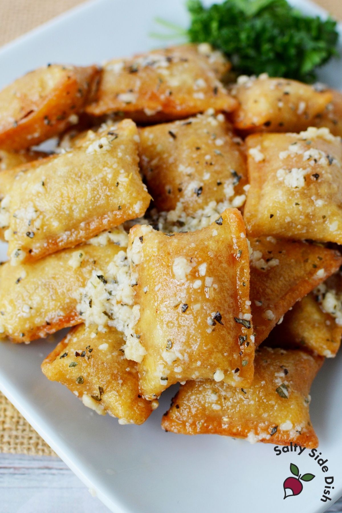 Garlic Parmesan Pizza Rolls - TikTok Viral is NEXT Level | Salty Side Dish  Recipes