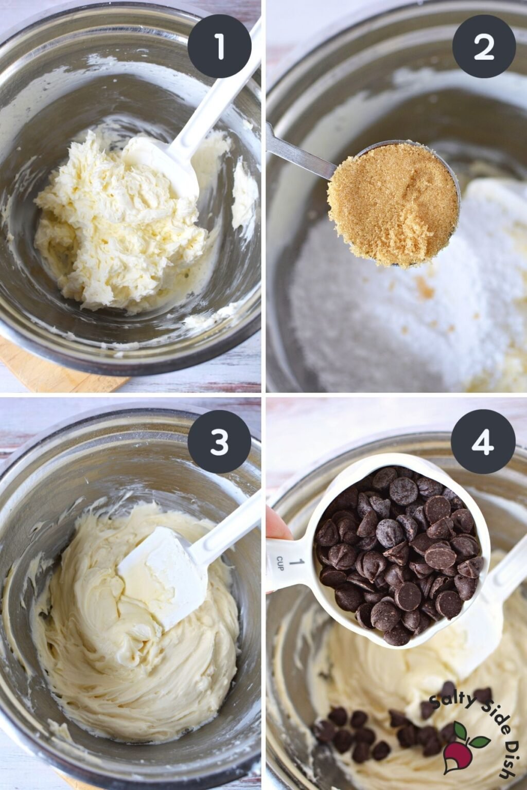 5 Minute Chocolate Chip Dip is an EASY Dessert Dip Salty Side Dish