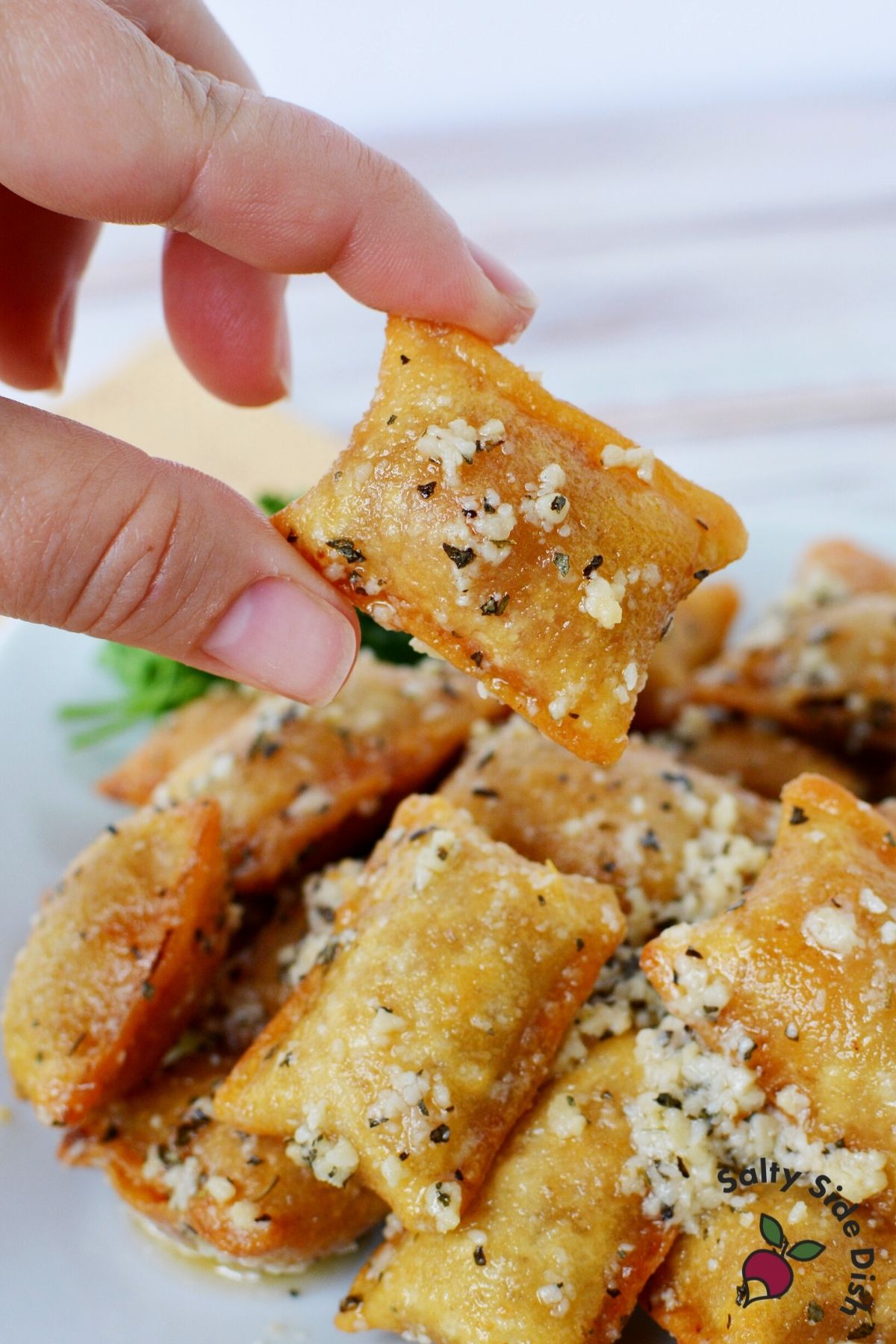 Garlic Parmesan Pizza Rolls TikTok Viral is NEXT Level Salty Side Dish