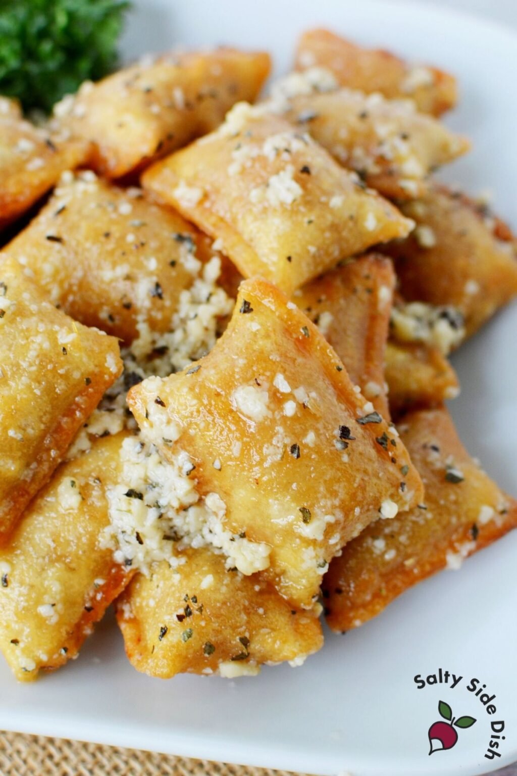 Garlic Parmesan Pizza Rolls TikTok Viral is NEXT Level Salty Side Dish