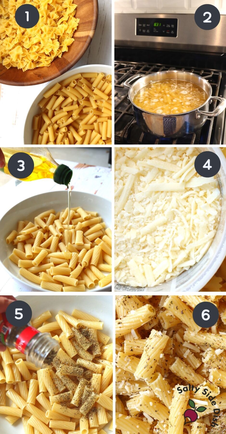 TikTok Pasta Chips 2 Ways (Oven & Air Fryer) Salty Side Dish