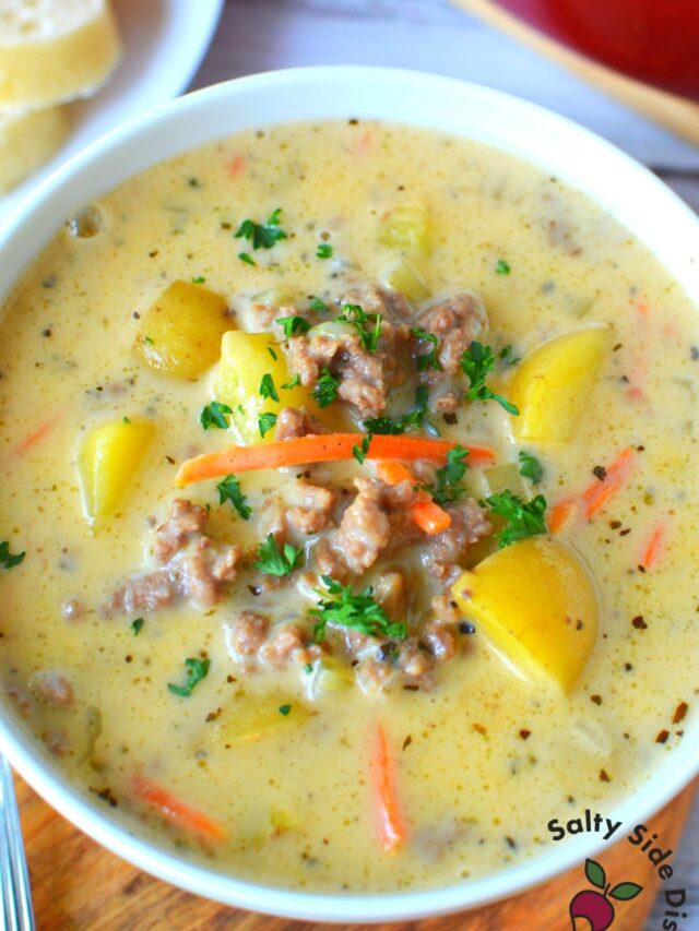 Cheeseburger Velveeta Soup